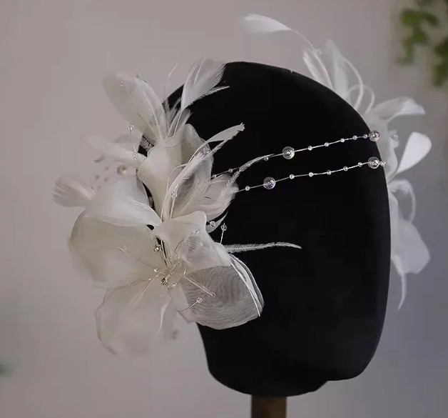 Braut Haarschmuck Kopfschmuck Romantisch mit Blumen