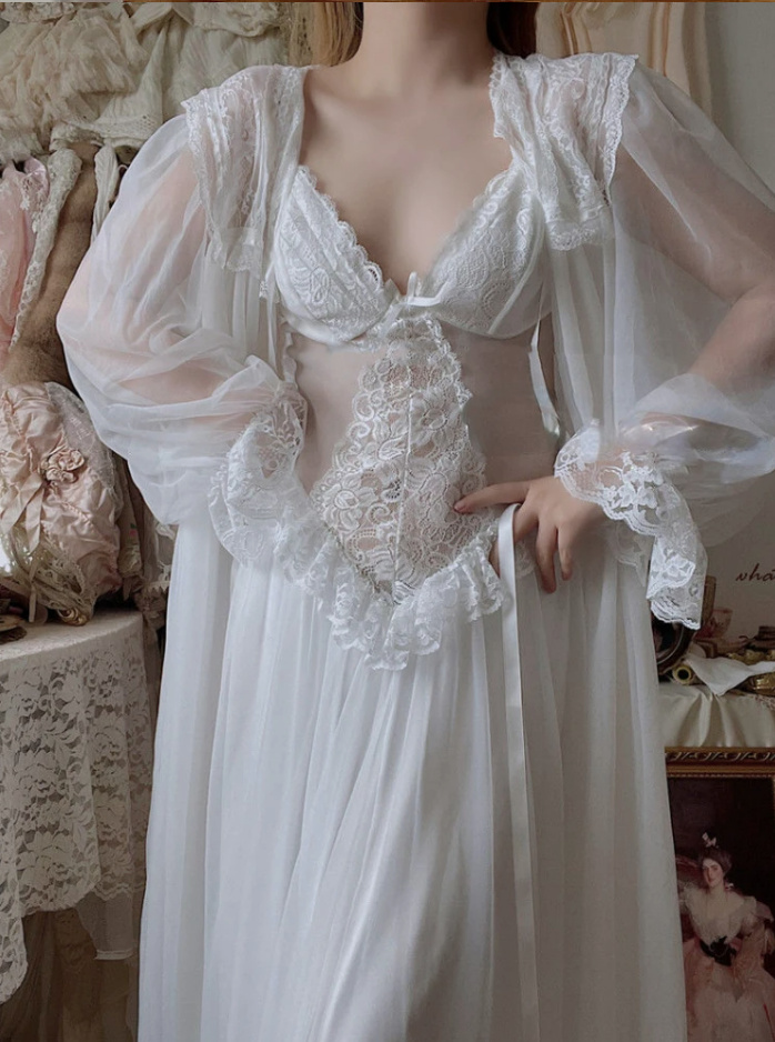 Sexy Vintage Brautkleid mit Bolero Jacke