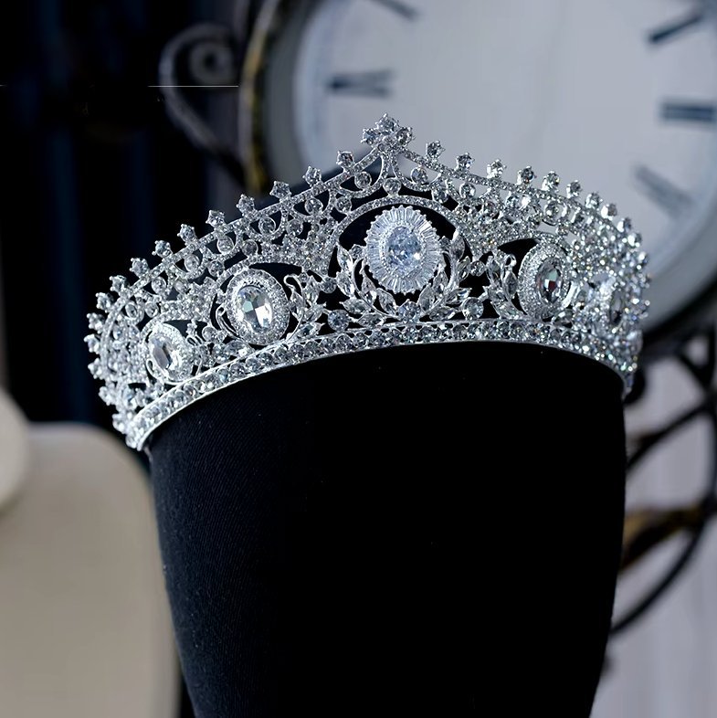 Hochzeitskrone Braut Tiara Klassisch 