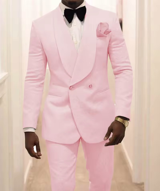 Hochzeitsanzug Achim für den Bräutigam Zweiteilig in Rosa